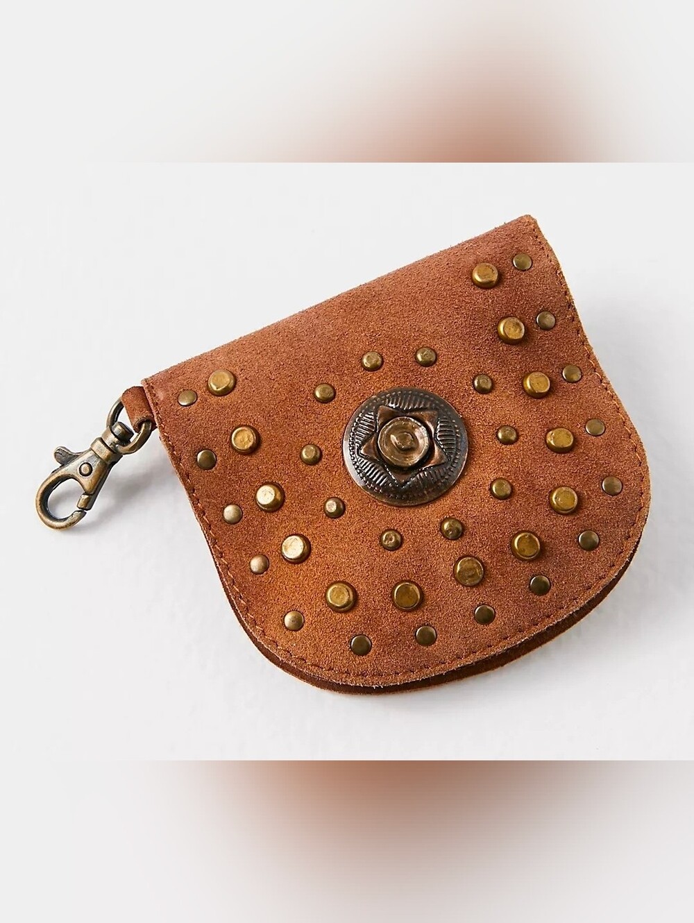 Studded Clip On Wallet